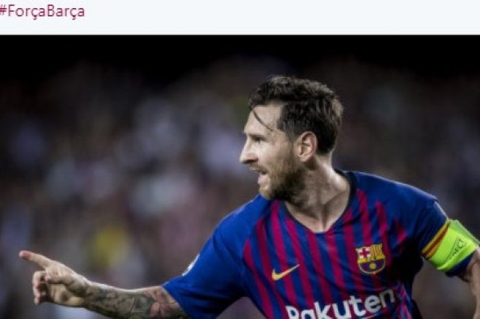 Megabintang FC Barcelona, Lionel Messi.
