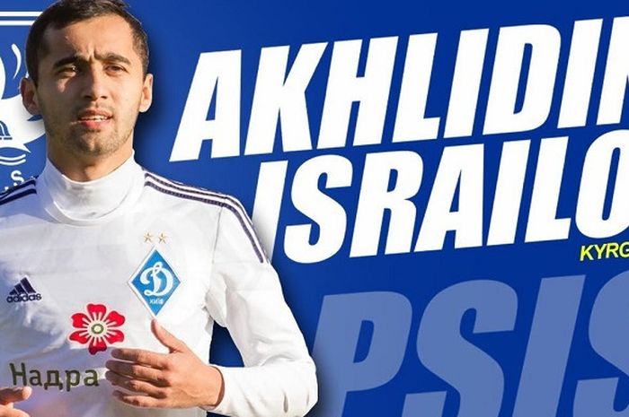 Akhilidin Isrilov, pemain anyar PSIS Semarang.