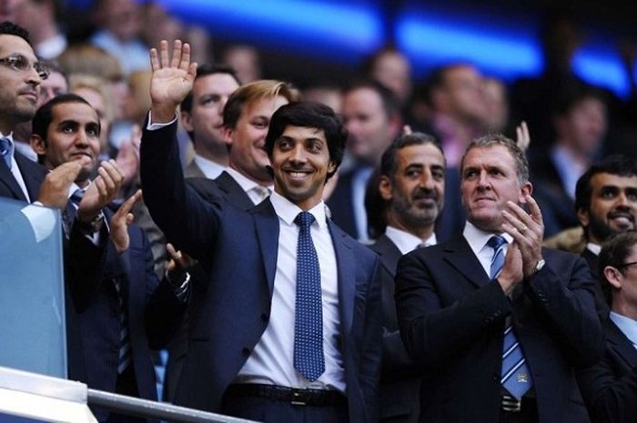 Pemilik City Football Group, Sheikh Mansour bin Zayed Al Nahyan.