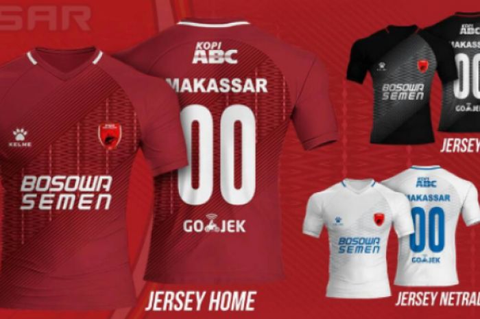 Jersey PSM Makassar 2017