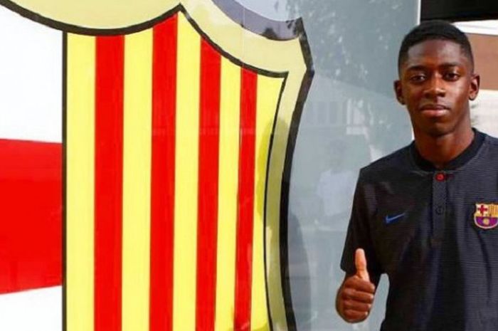 Ousmane Dembele resmi menjadi pemain Barcelona
