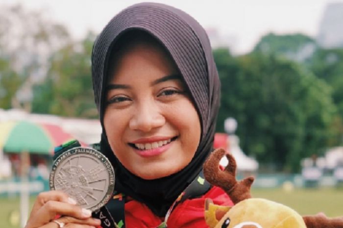 Diananda Choirunisa, atlet panahan putri yang berhasil sumbang medali perak untuk Indonesia.