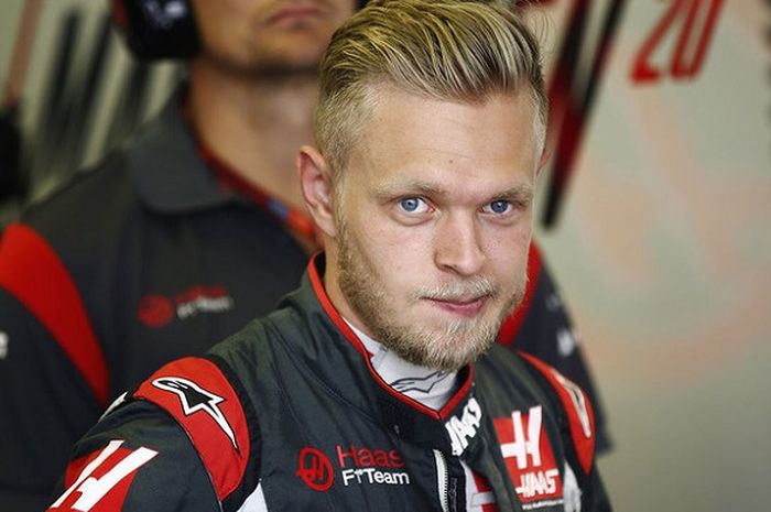 Pebalap tim Haas-Ferrari, Kevin Magnussen.