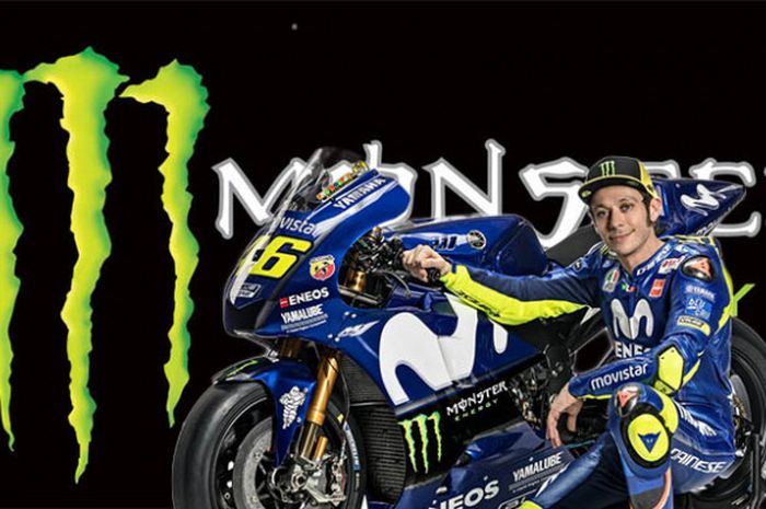  Monster Energy besar kemungkinan menjadi sponsor utama Yamaha MotoGP. 