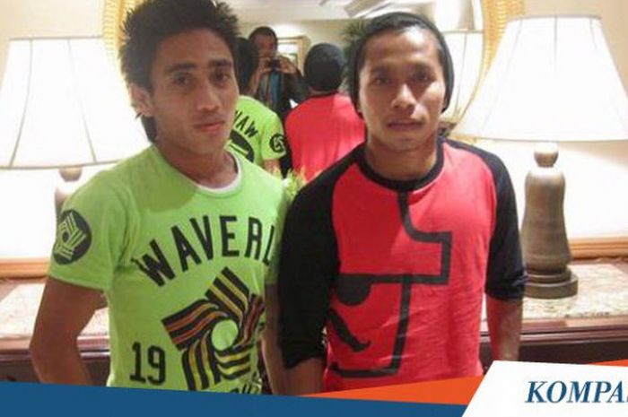 Muhammad Taufiq dan Andik Vermansah, dua sahabat, dua mantan pemain Persebaya Surabaya yang kembali dipertemukan karena keduanya dipanggil untuk membela Timnas Senior Indonesia yang akan menghadapi Kamboja, Rabu (4/10/2017)