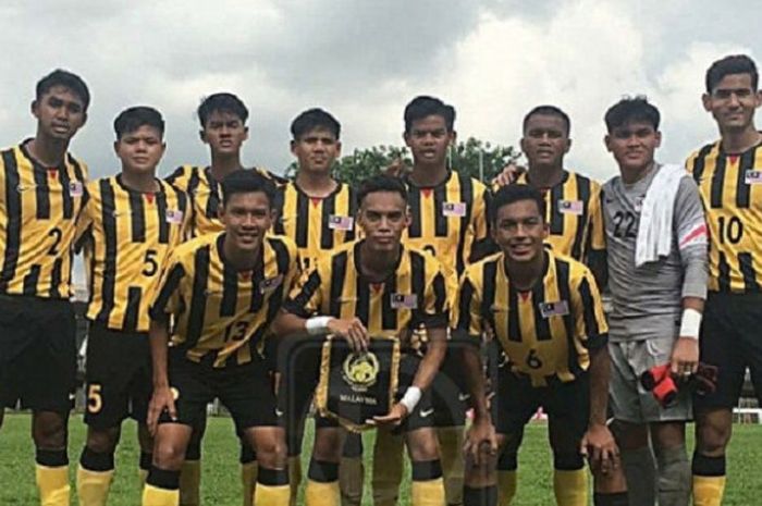 Skuat timnas U-19 Malaysia di Piala AFF 2017