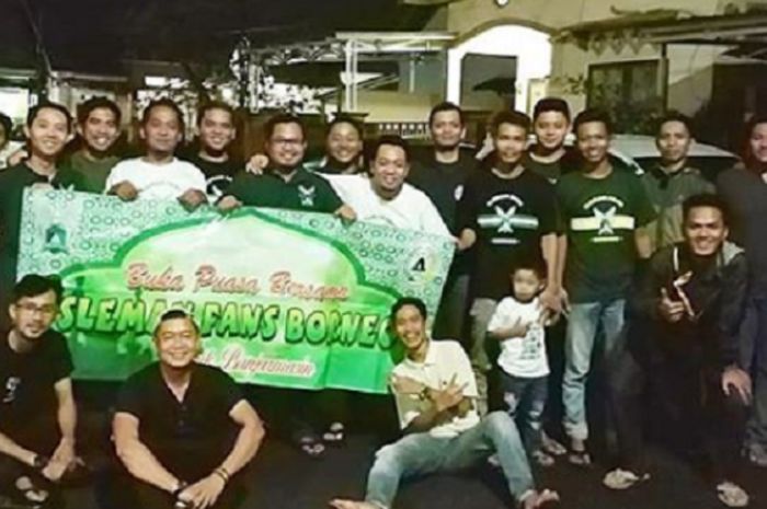 Sleman Fan Borneo, wadah suporter PSS Sleman. 