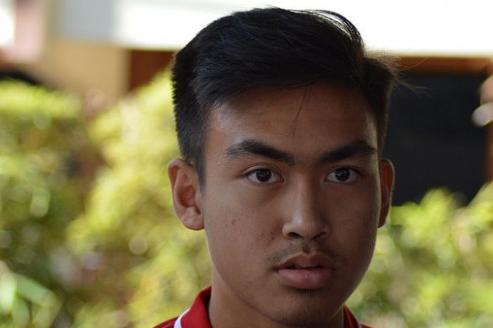 Pemain yang mengikuti seleksi timnas U-19 Indonesia, Khairul Imam Zakiri.