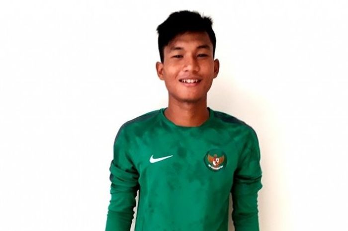 Penyerang tim nasional U-22 Indonesia, Ahmad Nur Hardianto.
