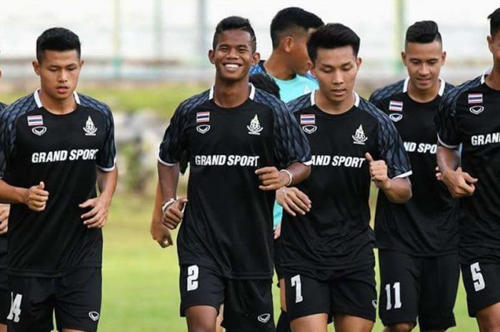 Para pemain timnas Thailand U-23 yang akan bermain di SEA Games 2017