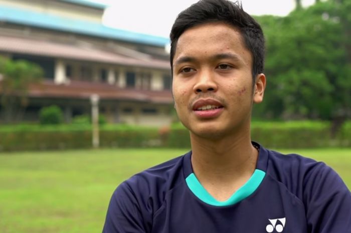 Tunggal putra Indonesia, Anthony Sinisuka Ginting, dalam sebuah wawancara dengan Badminton Unlimited sekitar bulan November 2017.
