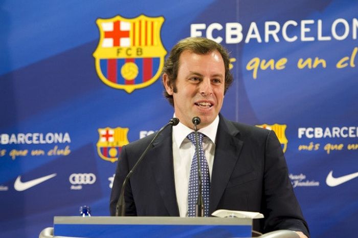 Mantan Presiden FC Barcelona, Sandro Rosell.