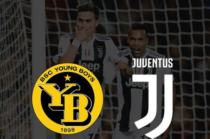 Juventus melawan Young Boys dalam laga Grup H Liga Champions di Stade de Suisse, Bern, Swiss pada 12 Desember 2018.