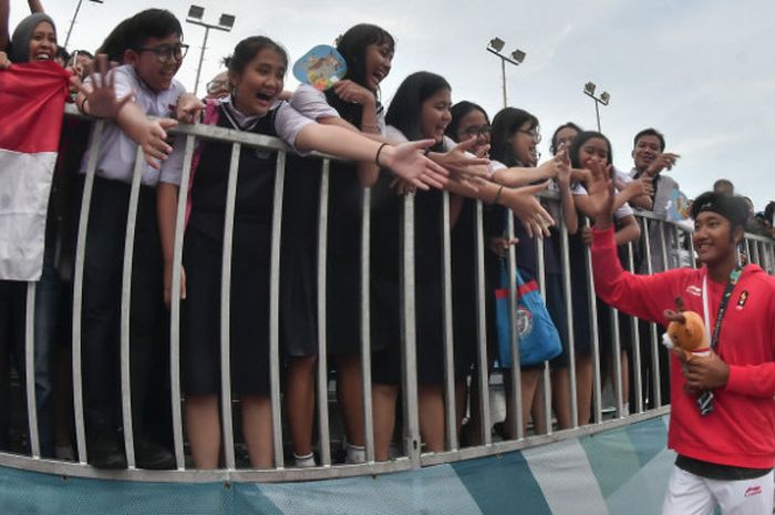 Voli Pantai Asian Games 2018 M Ashfiya Sempat Kram Demi