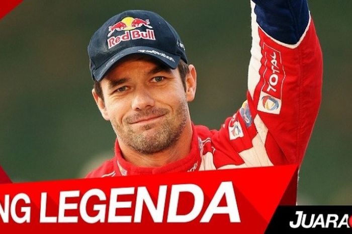 Pereli asal Prancis, Sebastian Loeb yang merupakan juara dunia sembilan kali reli.