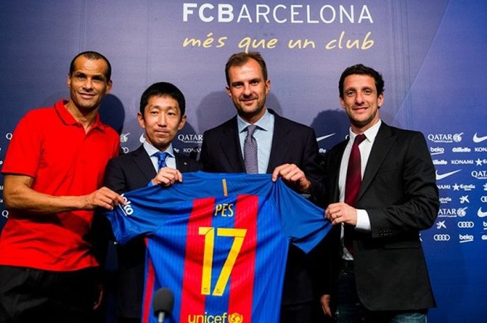 Konami resmi bekerja sama dengan FC Barcelona selama tiga tahun untuk game Pro Evolution Soccer (PES) 2017.