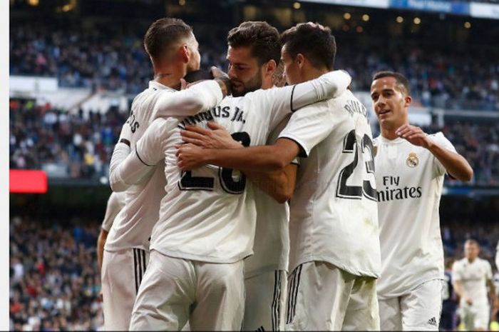 Ada 5 pemain Real Madrid yang cedera, Santiago Solari akan mengandalkan pemain muda di Liga Champions