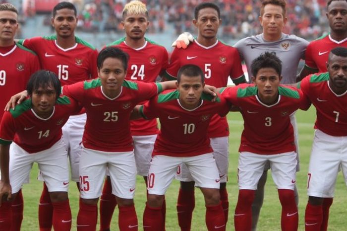 Skuat timnas senior, diharapkan meraih prestasisetelah kembali ditangani Alfred Riedl.