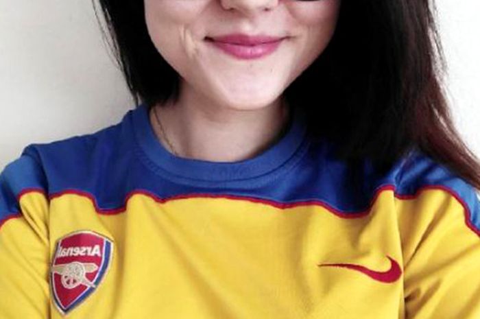 Fan cantik Arsenal