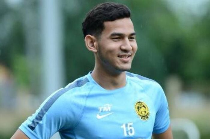 Striker timnas U-19 Malaysia, Hadi Fayyadh. 