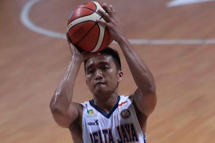 Respati Ragil Pamungkas, pebasket Pelita Jaya yang dipanggil masuk ke timnas basket Indonesia.