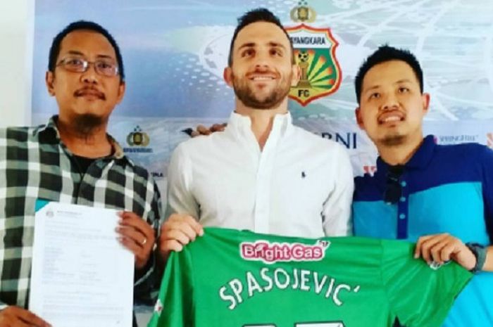 Bhayangkara FC resmi merekrut Ilija Spasojevic, Rabu (9/8/2017)