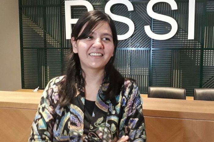 Sekretaris Jenderal PSSI Ratu Tisha 