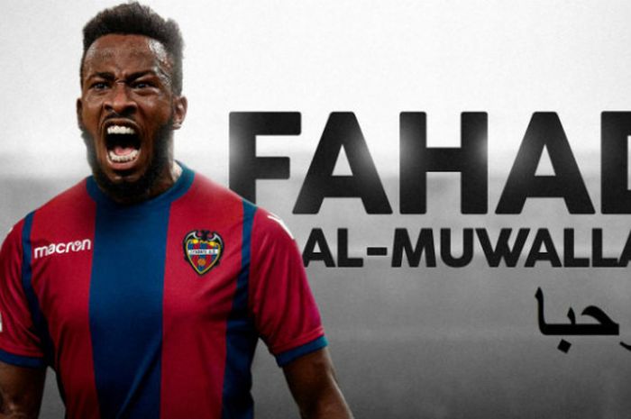 Pemain baru Levante, Fahad Al-Muwallad.