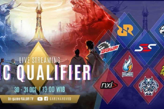 Pertandingan AIC Qualifier 2018 bisa disaksikan melalui live streaming pada 30-31 Oktober 2018 mulai pukul 13.00 WIB.