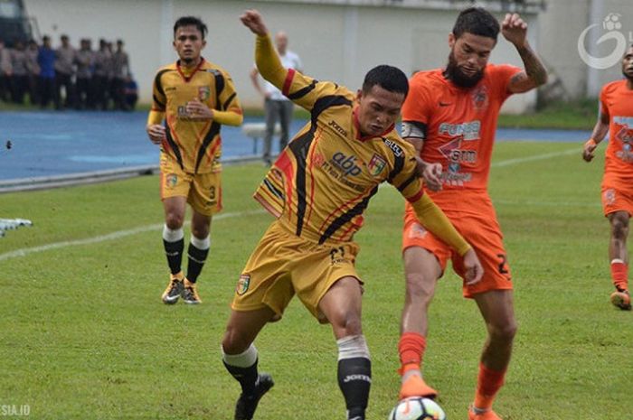 Derby Mahakam, Mitra Kukar Vs Borneo FC , Senin (2/4/2018).