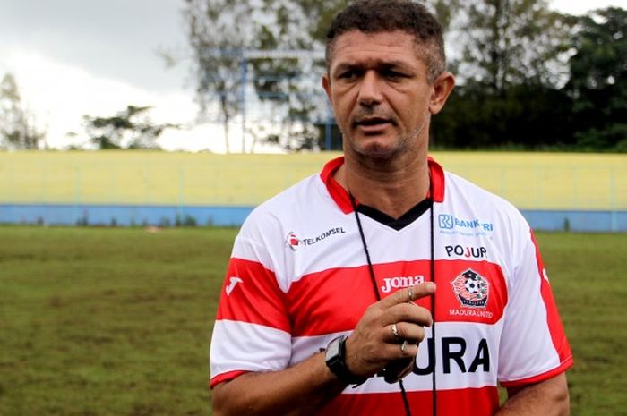 Gomes Oliveira bersama Madura United punya ambisi besar.