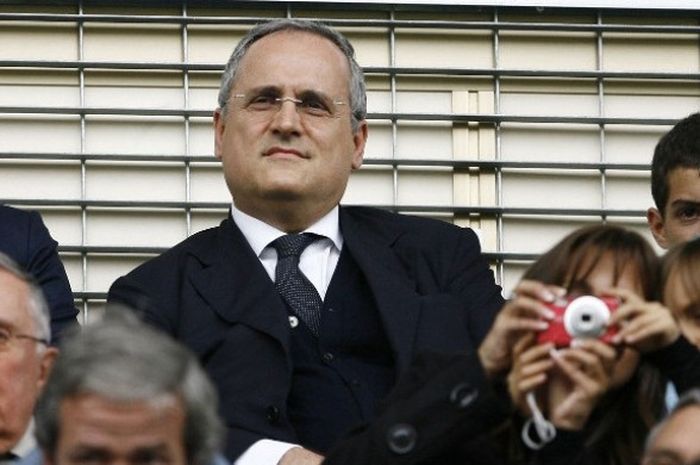 Presiden Lazio, Claudio Lotito.
