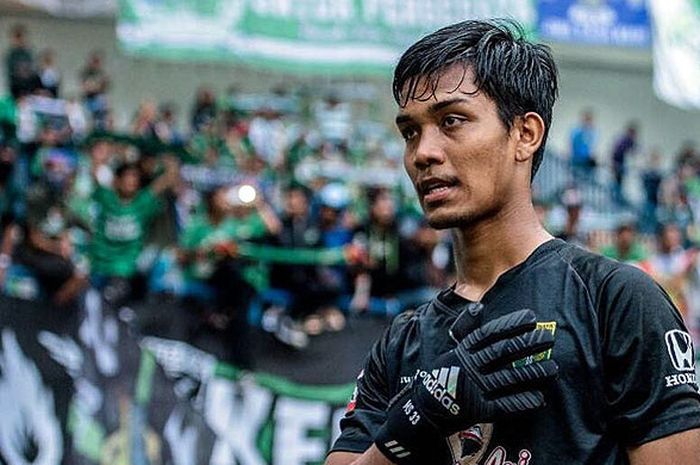 Miswar Saputra saat membela Persebaya Surabaya.