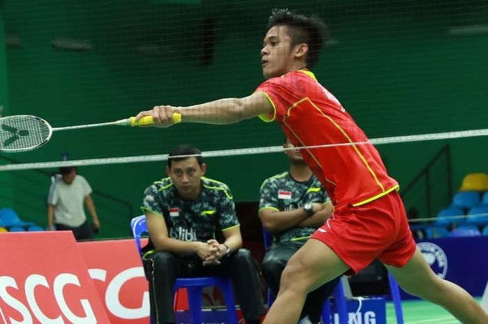 Pebulu tangkis tunggal putra asal Indonesia, Firman Abdul Kholik.