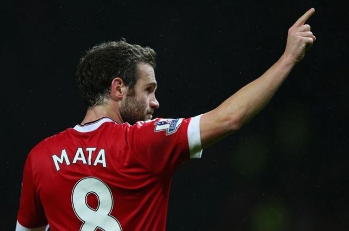 Gelandang serang Manchester United, Juan Mata.