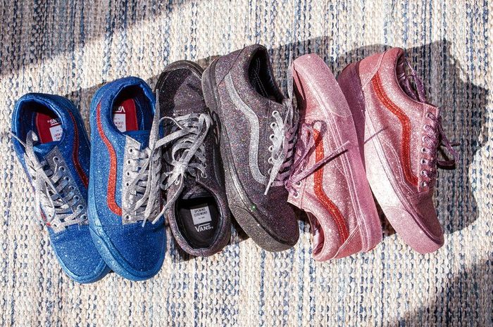 vans glitter sneaker