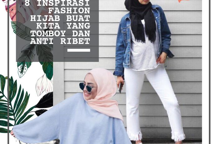 Style Casual Wanita Hijab Tomboy