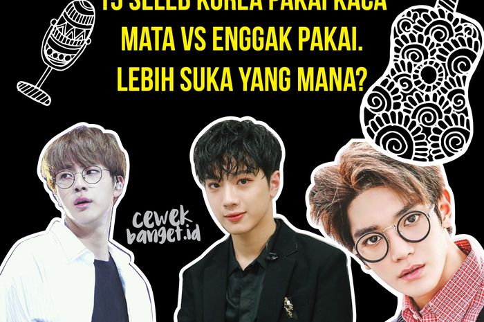 seleb korea kacamata, kpop idol kacamata, kpop idol glasses, kpop idol...