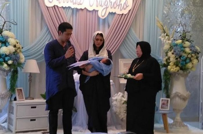 20 Trend Terbaru Dekorasi  Aqiqah  Biru Putih Fatiha Decor