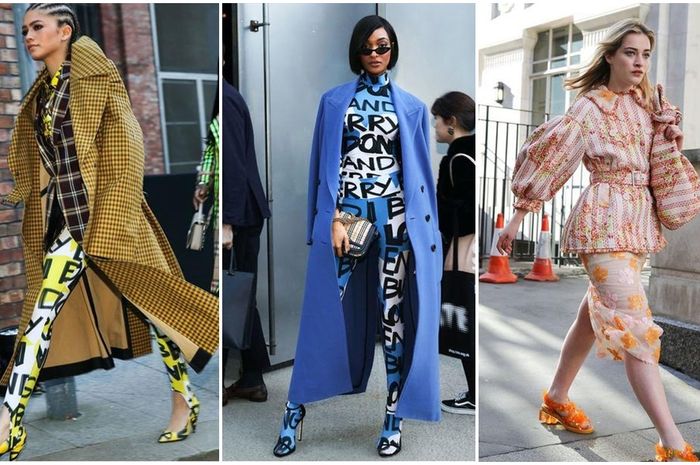 Dari Fashion Blogger Hingga Selebritis Ini Gaya Street Style Di London Fashion Week 2018 Yang Bisa Jadi Inspirasi Gaya