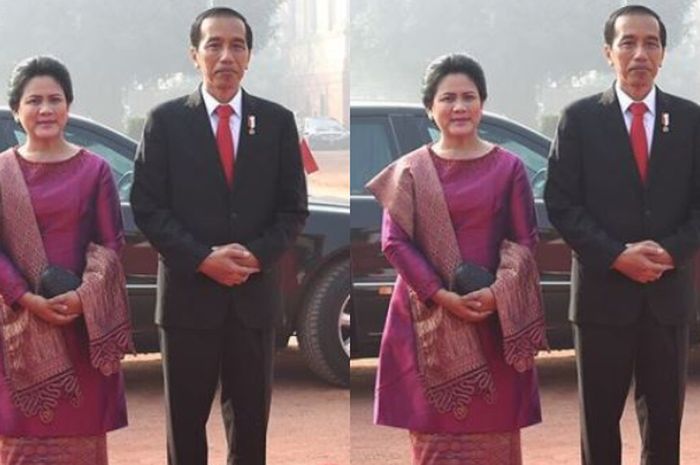 Tinjau Pembangunan Infrastruktur Intip Yuk Sederet Kemesraan Presiden Joko Widodo Dan Ibu Iriana Di Papua