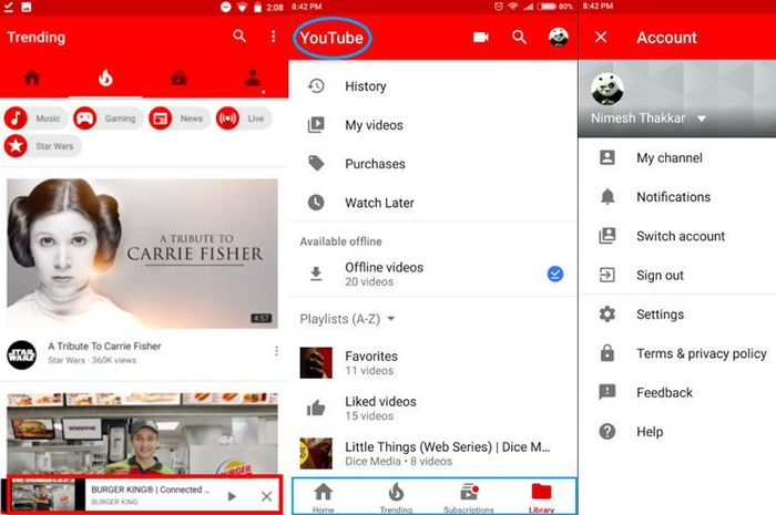 Youtube Android. View Wah, Tampilan Youtube di Android Dirombak, Seperti Apa Ya?