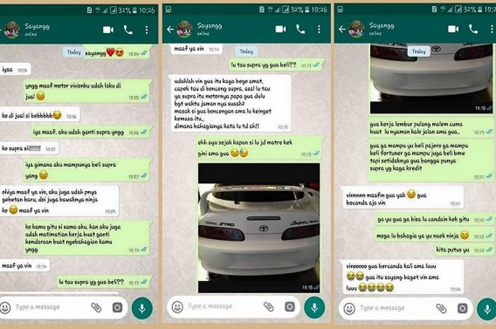 Cowok Ini Diputusin Ceweknya Gara Gara Jual Vixion Dan Ganti Supra