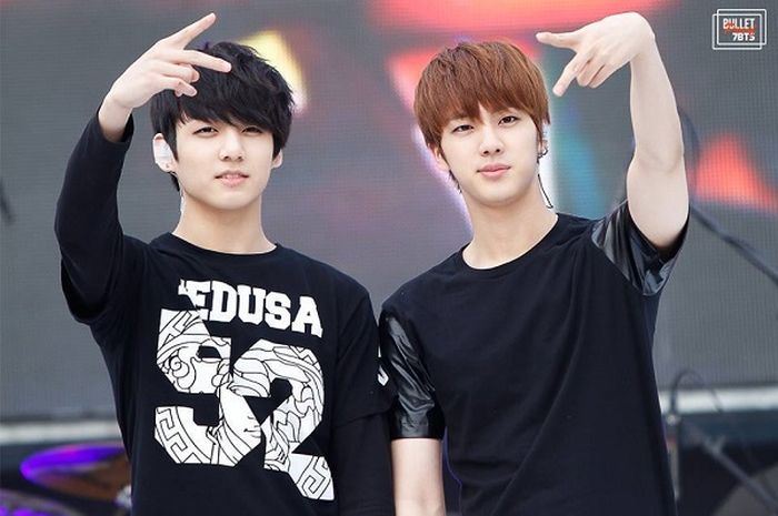 Jin Dan Jungkook Bts Ganteng Ganteng Dikacangin Duh
