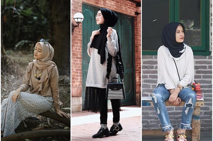 4 Gaya Selebgram Hijab Muda Yang Harus Kamu Contek Sekarang Grid