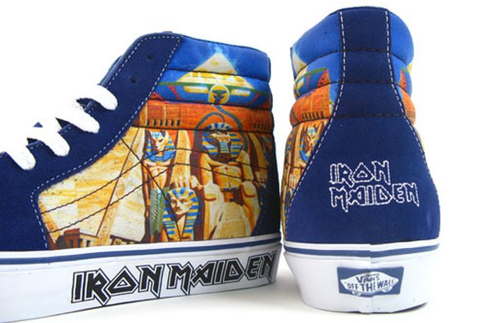 sepatu vans iron maiden