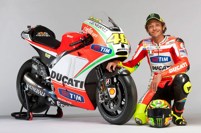 Ducati Resmi Umumkan Valentino Rossi Hengkang - Hai