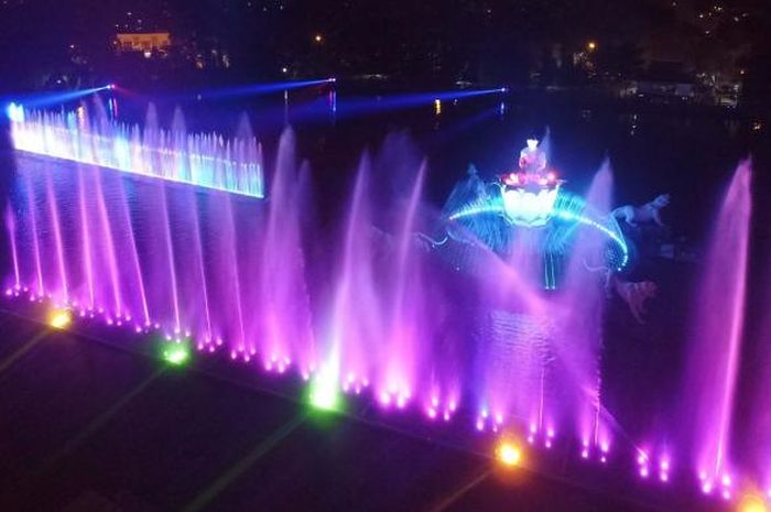 4 Fakta Air Mancur Taman Sri Baduga Purwakarta Air Mancur