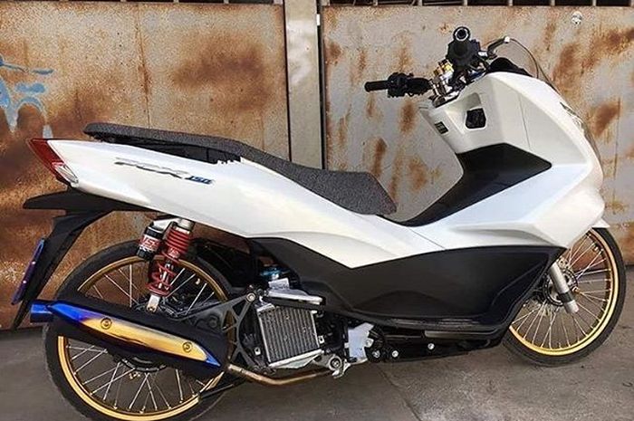 39 Gambar modifikasi motor yang dilarang polisi Terbaru