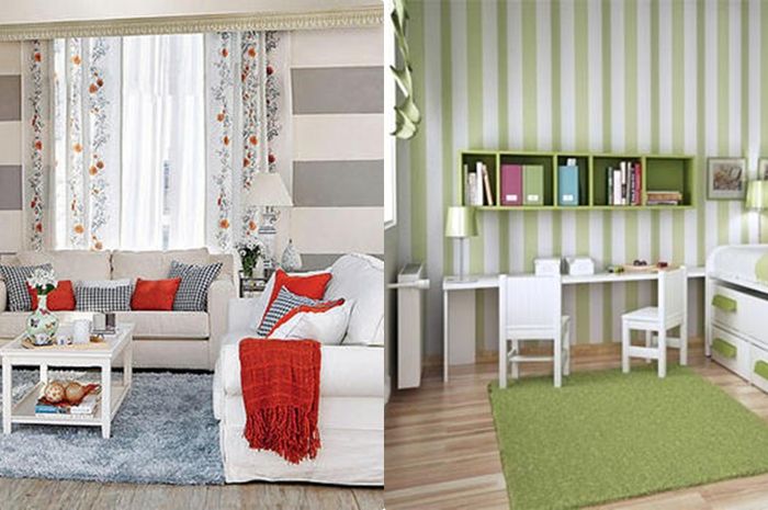 Tips Penting Aplikasi Dinding Motif Garis Semua Halaman Idea Grid Id